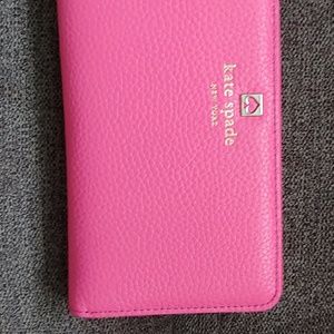 Kate spade pink clutch